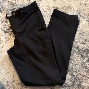 PUMA Golf Men's Black Pants